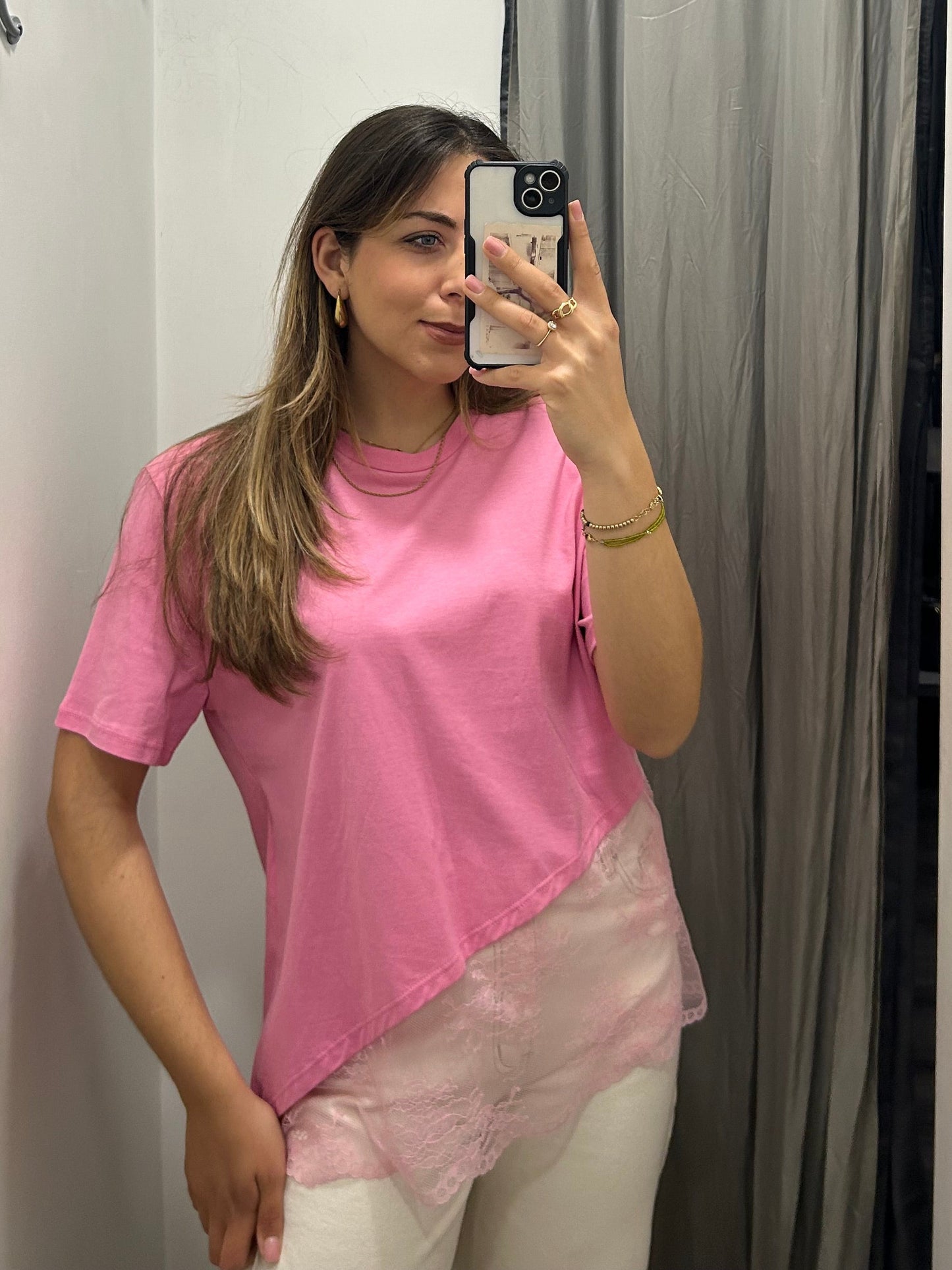 T-shirt Lumina pizzo&co