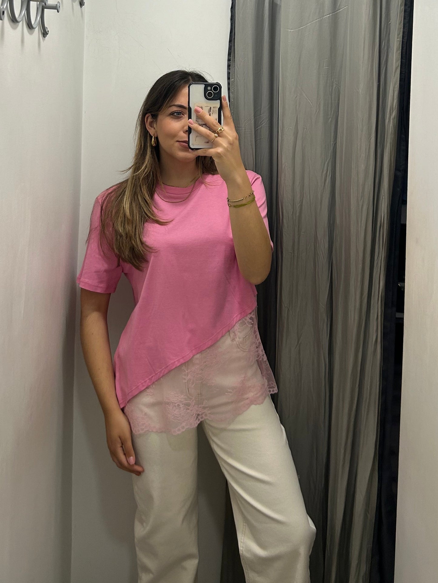 T-shirt Lumina pizzo&co